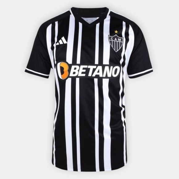 Atletico Mineiro  Black and White Athletic Jersey - Picture 1 of 2
